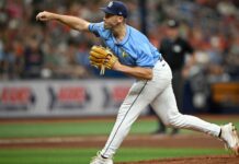 Padres acquire Rays’ Jason Adam for three prospects
