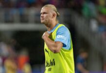 Man City cautious with Erling Haaland after muscle ‘discomfort’
