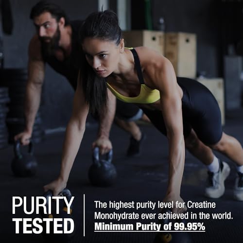Pure Creapure Micronized Creatine Monohydrate Powder, Promotes Muscle Growth, Increase Muscle Mass, Enhance Strength, 99.99% Purity, 270g (54 Servings) - Image 9