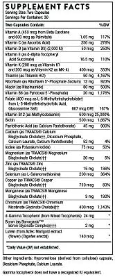 THORNE Basic Nutrients 2/Day - Comprehensive Daily Multivitamin with Optimal Bioavailability - Vitamin and Mineral Formula - Gluten-Free, Dairy-Free, Soy-Free - 60 Capsules - 30 Servings - Image 3