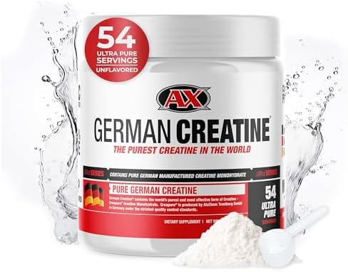 Pure Creapure Micronized Creatine Monohydrate Powder, Promotes Muscle Growth, Increase Muscle Mass, Enhance Strength, 99.99% Purity, 270g (54 Servings) - Image 2