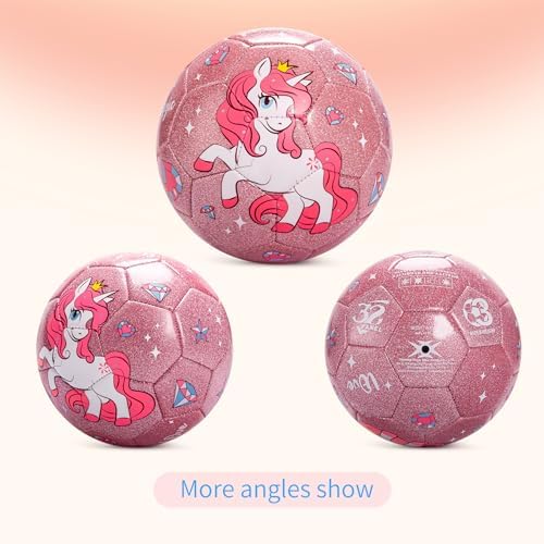 EVERICH TOY Size 3 Soccer Balls for Kids-Sport Ball for Toddlers-Backyard Lawn Sand Outdoor Toys for Boys and Girls,Including Pump - Image 6