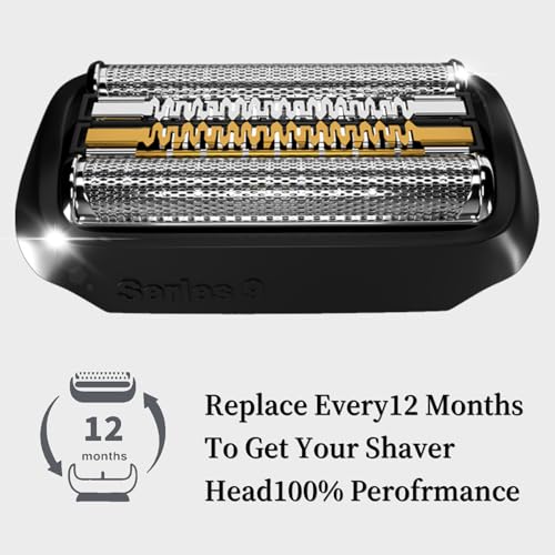 92B Series 9 Electric Shaver Replacement Head Compatible with Braun S9 Sport Replacement Head,92B Foil Blades for All Series 9 Shavers 9477cc,9330s,9465cc,9460cc,9419s,9390cc,9385cc - Image 6