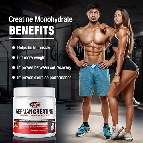 Pure Creapure Micronized Creatine Monohydrate Powder, Promotes Muscle Growth, Increase Muscle Mass, Enhance Strength, 99.99% Purity, 270g (54 Servings) - Image 8