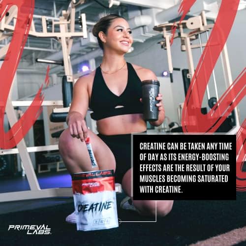 Primeval Labs Creatine Monohydrate Powder | On The Go Stick Packs | Micronized Creatine | Instantized Creatine | Creatine for Men & Women | 5g Creatine per Serving | 30 Servings, (Unflavored) - Image 7