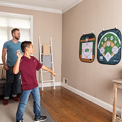 GUD Football, Baseball & Darts Sports Games Toy, Yard Lawn Outdoor & Indoor Birthday Gifts Target Football Toy, Kids Set, Toss Toys, Boys Gifts Year Old Ages - Image 4