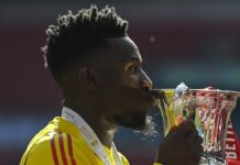 Man United goalkeeper Andre Onana gifts young fan his gloves after Rangers game – Man United News And Transfer News