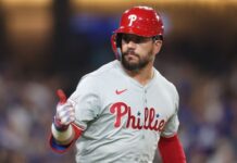 Phillies’ Kyle Schwarber has 3 homers for 2nd time this season