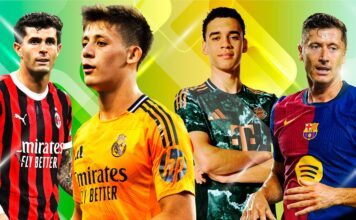 European kit ranking: Which top club is 2024-25’s best dressed?