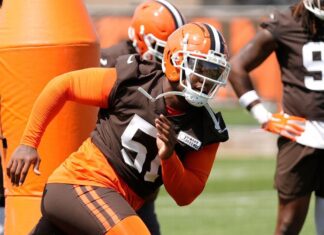 Browns DT Mike Hall Jr. charged with domestic violence