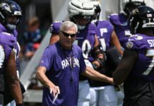 Ravens without OL coach Joe D’Alessandris due to illness