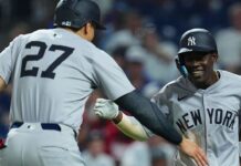 Yankees put Jazz Chisholm Jr. on IL with left elbow sprain