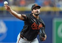 Zach Eflin (shoulder) latest Orioles’ starter to hit IL