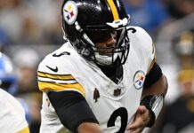 Steelers’ Russell Wilson quickly pulled after scoring drive