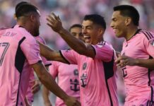 Inter Miami clinch MLS playoff spot with Luis Suárez double