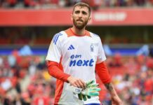 Nottingham Forest reject Matt Turner loan offers, want transfer – sources