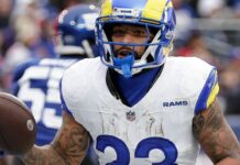 RB Kyren Williams will return punts for Los Angeles Rams
