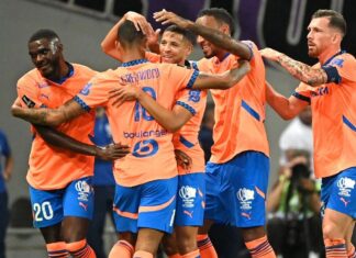 Mason Greenwood scores twice in 1 minute for leaders Marseille