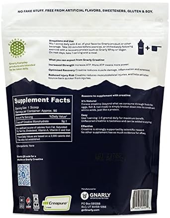 Gnarly Nutrition, Creatine, Unflavored - Image 4