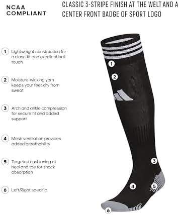 adidas Copa Zone Cushion 5.0 Over The Calf (OTC) Soccer Socks - Image 3