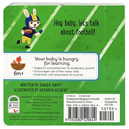 Let's Play Football! A Lift-a-Flap Board Book for Babies and Toddlers, Ages 1-4 (Chunky Lift-A-Flap Board Book) - Image 11
