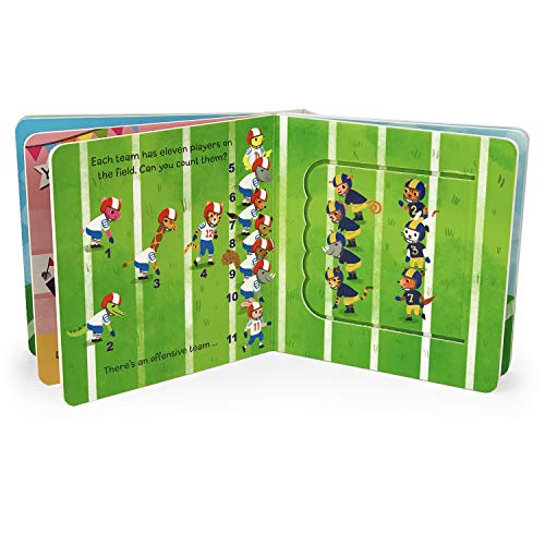 Let's Play Football! A Lift-a-Flap Board Book for Babies and Toddlers, Ages 1-4 (Chunky Lift-A-Flap Board Book) - Image 7