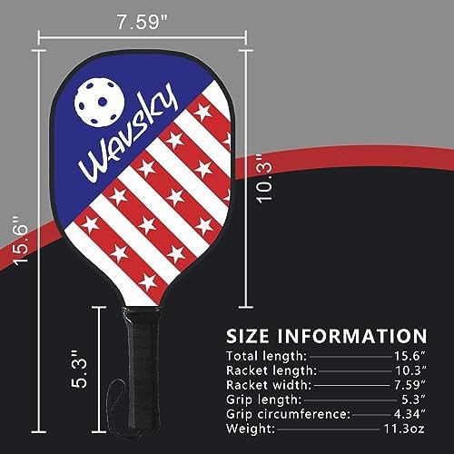 Pickleball Set - 4 Paddles, 8 Balls, 4 Cooling Towels, Carry Bag, Wooden Pickleball Rackets With Ergonomic Grips for Beginners - Image 5