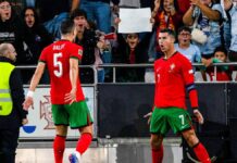 Late Ronaldo goal seals 2-1 win for Portugal Over Scotland
