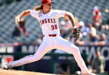 Caden Dana becomes youngest Angels pitcher to win in debut