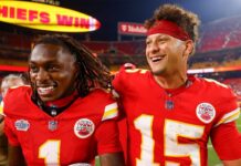 Chiefs’ Patrick Mahomes lauds Xavier Worthy’s impact in NFL debut