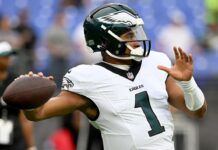 Eagles’ black-and-white uniforms nod to Brazil’s SC Corinthians