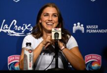 Alex Morgan happy to retire from women’s football in ‘amazing place’
