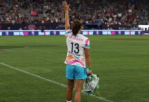 San Diego Wave bids farewell to Alex Morgan at last game