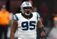 Source – Panthers DT Derrick Brown has serious knee injury