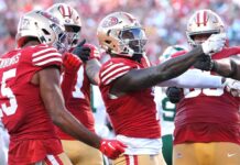 49ers spoil Aaron Rodgers’ return to Jets with blowout win