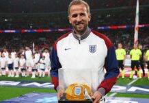 Harry Kane wins 100th England cap against Finland