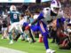 James Cook’s three TDs, three Bills interceptions have Buffalo rolling