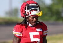 Sources – Chiefs’ Hollywood Brown expected to miss regular season