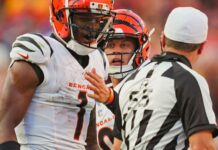 Pool report – Ja’Marr Chase used ‘abusive language’ toward official