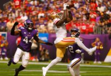 49ers’ Deebo Samuel to miss couple of weeks with calf strain