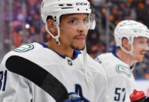 Canucks’ Dakota Joshua reveals he had cancerous tumor removed