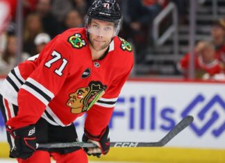 Blackhawks’ Taylor Hall says he’s ‘100% healthy’ for training camp