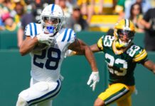 Colts RB Jonathan Taylor defends OC after 4th-quarter absence