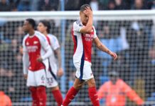 Arsenal’s Mikel Arteta expecting 100 Premier League red cards