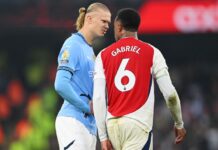 Man City-Arsenal: Erling Haaland avoids sanction for ball throw – source