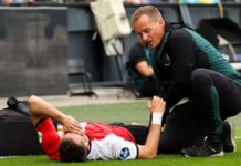 Feyenoord’s Santi Giménez out for 3 months with thigh injury