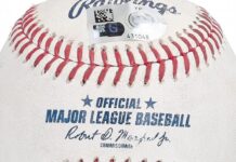 The historic ball with which Shohei Otani scored 50-50 points will be auctioned off.