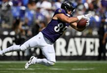 Ravens’ Mark Andrews says better days ahead after slow start