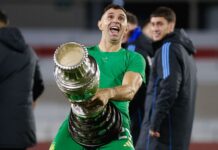 Argentina’s Emiliano Martínez gets 2-game World Cup Qualifying ban