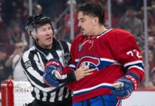 NHL fines Canadiens’ Arber Xhekaj for unsportsmanlike conduct